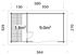 Sauna extérieur Palmako Sanna avec studio et baie simple vitrage -  18,3 m² - PALMAKO