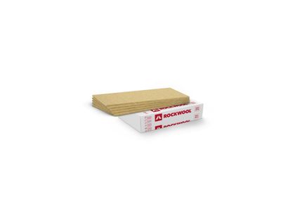 Panneau de laine de roche Rocksol Expert pour sol - Épaisseur 40 mm - l. 0,60 x L.1,20 m ROCKWOOL