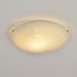 Plafonnier blanc /verre E27 NELLA COREP