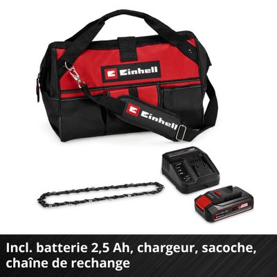 Elagueuse sans fil GE-PS 18/15 avec sac EINHELL