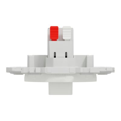 Interrupteur ou poussoir volet roulant  3 positions à levier Odace 2025 blanc - SCHNEIDER ELECTRIC