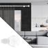 Embout déco bulles à visser en métal diam 20 mm Finition Blanc mat - MOBOIS