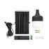 Lanterne à suspendre solaire/USB LED noir IP44 250 lumens Lumière du jour - XANLITE