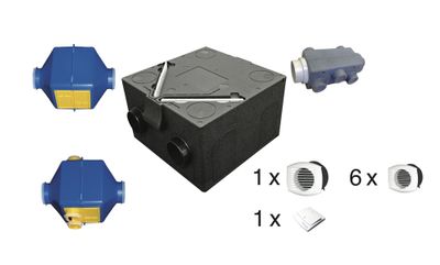 Kit VMC double Flux Pavillon'Air DF HR -AUTOGYRE