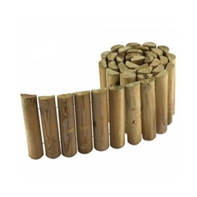 Bordure de jardin verticale pin traité autoclave - 46 x 200 x 1800 mm - DEBARGE