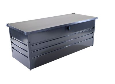 Cantine coffre grand en métal anthracite 550 Litres PROLOISIRS Livraison à domicile incluse