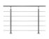 Garde-corps Harmony - Inox - L 1,50 m - Pose à plat - SOGEM