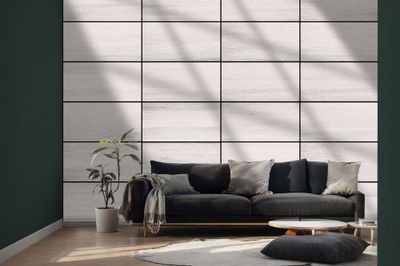 Panneau acoustique mural chêne blanc - 8 x 400 x 800 mm - BRICOUS