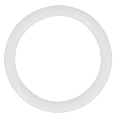 Anneaux en métal diam 40 mm Finitiion Blanc brillant par 10 - MOBOIS