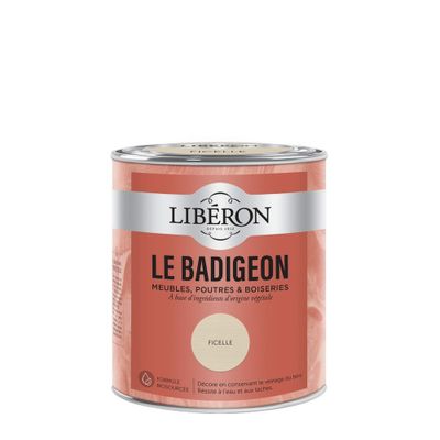 Badigeon meubles, poutres et boiseries Libéron Ficelle 0,75 L - LIBERON