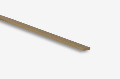 Lame de jonction marche escalier ép.3 x l.10 x L.400mm x4 AJ TIMBER