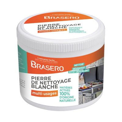 Pierre de nettoyage blanche BRASERO