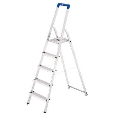 Escabeau 5 marches L20 aluminium - HAILO