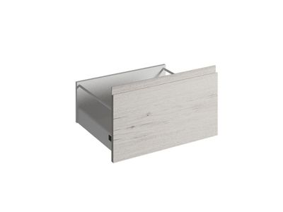 Façade tiroir effet bois blanchi avec poignée intégrée pour meuble de cuisine Syncron ANV-01 OAK 35 x 60 cm OFITRES