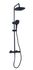 Colonne de douche 3 jets thermostatique noir mat Berens EUROSANIT
