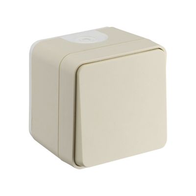 Bouton poussoir étanche IP55 Cyklone sable - DEBFLEX