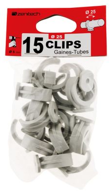 Clips diamètre 25 mm par 15 - ZENITECH