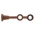 Support à oeil double recoupable en bois de 130 à 200 mm diam 28 mm Finition Chêne foncé - MOBOIS