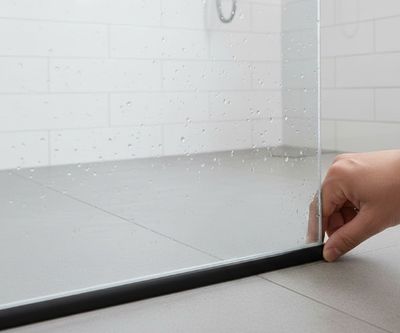 SERRE FEUILLET PVC NOIR 15MM 2M CQFD