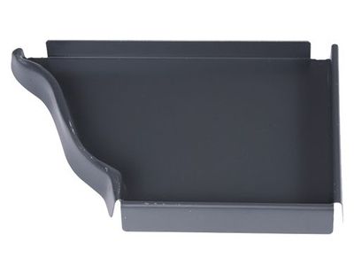 TALON CORNICHE DROIT ALU ARDOISE