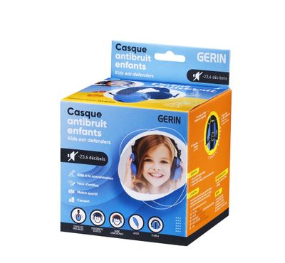 Casque anti-bruit pour enfant 23.6 dB GERIN