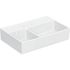 Evier de cuisine timbre d'office grès blanc 90x63 cm 2 bacs Walter - PERLINE