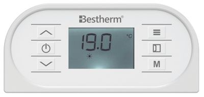 Radiateur électrique inertie NESSA CONNECT 1000W BESTHERM