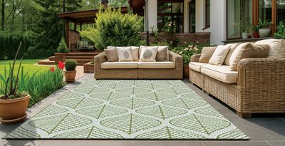 Tapis extérieur 120 x 180 cm Cordoue JARDILINE