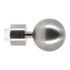 Embout déco boule en métal diam 28 mm Finition Chromé par 2 - MOBOIS