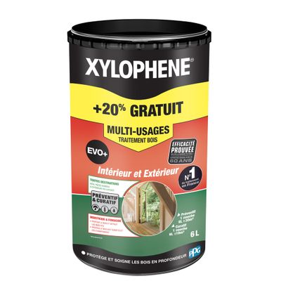 Traitement bois multi usages EVO+ 6 L - XYLOPHENE