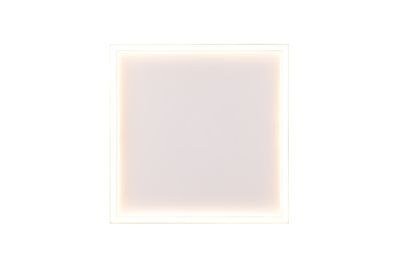 Plafonnier LED carré Rotonda blanc 2600 lumens blanc chaud - REALITY