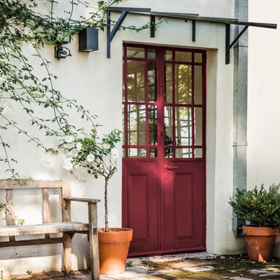 Peinture Ecran+ Multi-supports Satin Rouge Basque 400 ml DULUX VALENTINE