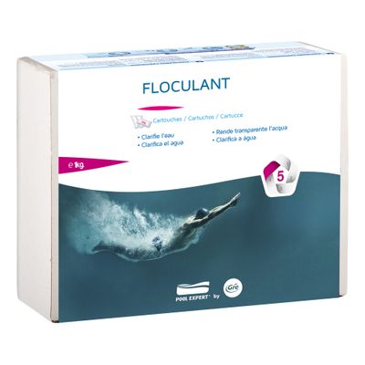 Floculant piscine en cartouche 1 kg GRE