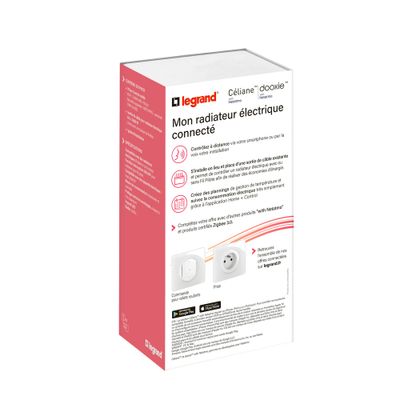 Pack de démarrage chauffage connecté Blanc - Céliane with Netatmo LEGRAND