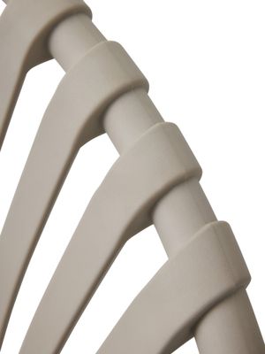 Fauteuil de jardin BARI polypropylène taupe - BOCARNEA