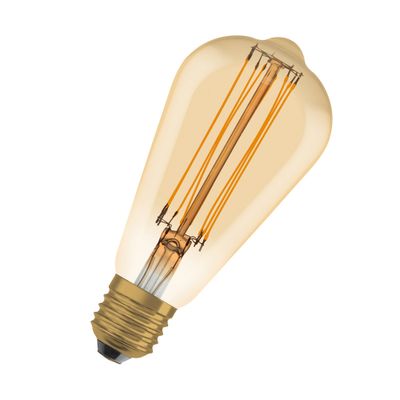 Ampoule LED Forme ST64 E27 Ambrée variable 8,8W=806 lumens Blanc chaud OSRAM