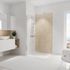 Panneau mural de douche 100x210 cm travertin DécoDesign Décor - SCHULTE
