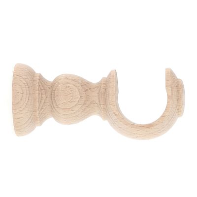 Support ouvert en bois diam 35 mm Finition Bois brut - MOBOIS