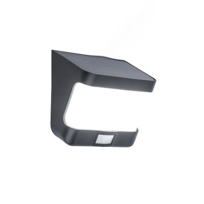 Applique extérieur solaire LED détecteur de mouvements Try noir IP54 500 lumens lumière du jour - COREP