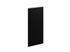 Porte avec poignée intégrée pour colonne de cuisine Mallorca noir mat 130 x 60 cm OFITRES
