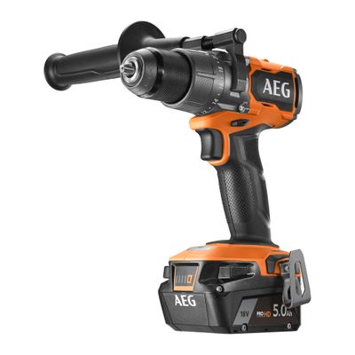 Perceuse à percussion sans fil 18 V BSB18C3BL-502C (Brushless, 2 batteries) - AEG