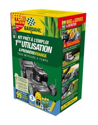 Kit de démarrage première utilisation tondeuse BARDHAL