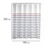 Rideau de douche textile Marine Blanc 180 x 200 cm WENKO