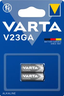 Piles alcalines V23GA par 2 - VARTA