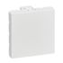 Obturateur 2 modules finition blanche Mosaic LEGRAND