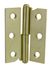 Paumelles de meuble acier laitonné 40 x 50 mm pour porte gauche par 2 CIME