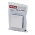 Bouton poussoir encastrable avec voyant lumineux 2 modules Blanc - Mosaic LEGRAND