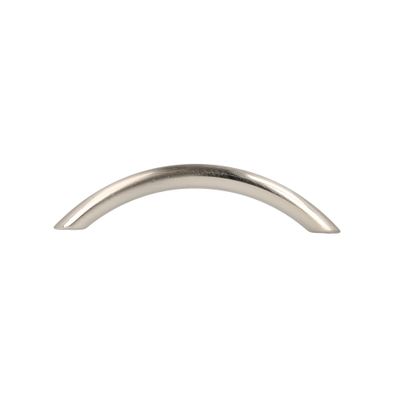 Poignée de meuble tirette nickel satiné entraxe 96 mm REI