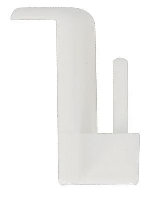 Piton adhésif Finitions blanc par 4 - MOBOIS