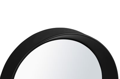 Set de 5 miroirs VIVIEN Ø15 à 25 cm noir - MIRRORS AND MORE